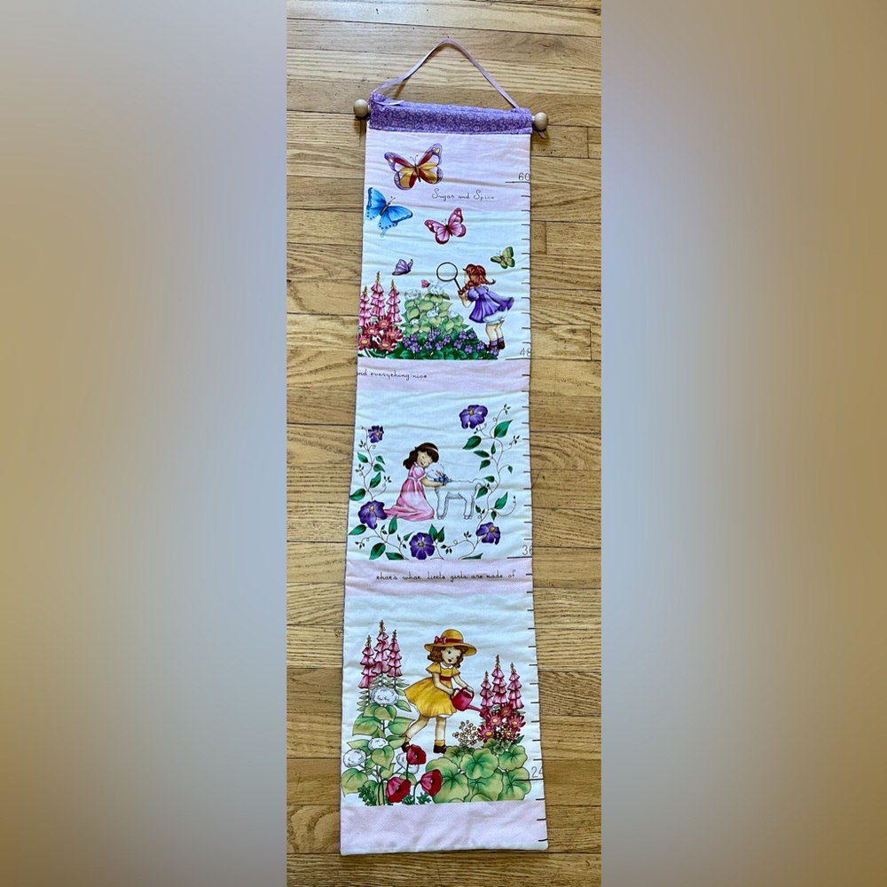 4ft Robert Kaufman Quilted Hanging Growth Chart
